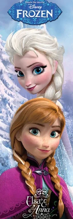 Clearance NANU-NANA Jumboposter Frozen - Anna & Elsa, Nr. 35