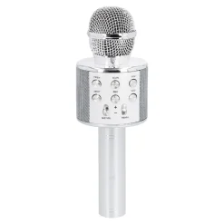 Online NANU-NANA Karaoke Mikrofon, Silber, 23 Cm