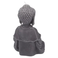 Clearance NANU-NANA Kerze Buddha, Dunkelgrau, 23 Cm