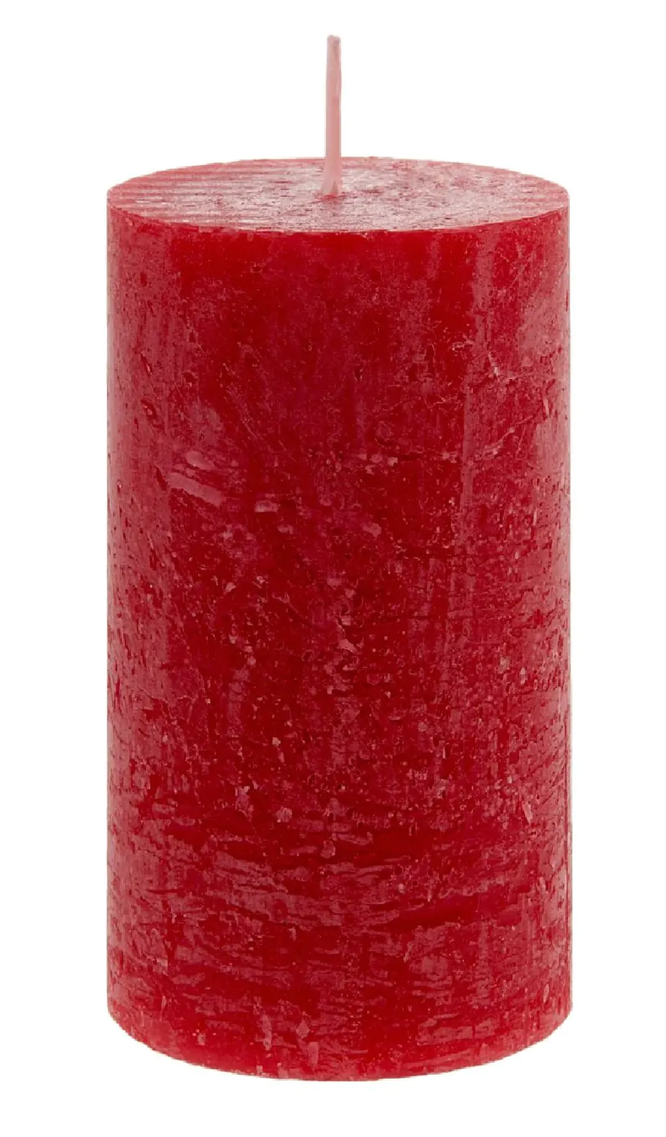Online NANU-NANA Kerze Rustik, Lara, Rot, 12 Cm
