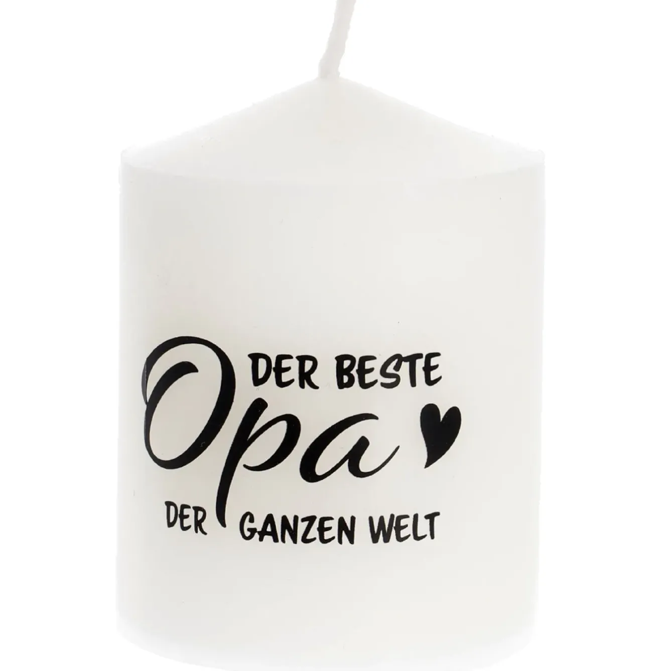 Online NANU-NANA Kerze Spruch, Bester Opa, 6 X 8 Cm