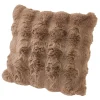 Online NANU-NANA Kissen Bubble-Fell, Taupe, 45 X 45 Cm