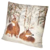 Outlet NANU-NANA Kissen Hirsch/Schnee, 45 X 45 Cm