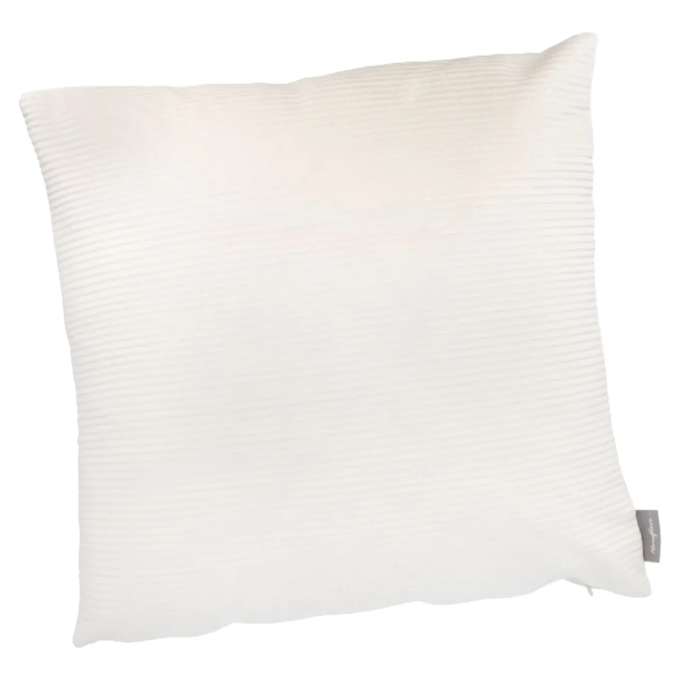 Best NANU-NANA Kissen Samt-Rillen, Creme, 45 X 45 Cm