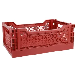 Clearance NANU-NANA Klappbox, 27 X 17 X 11 Cm, Dunkelrot