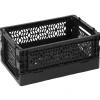 Best NANU-NANA Klappbox Mini, 15 X 9.5 X 6.5 Cm, Schwarz
