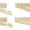 Hot NANU-NANA Klebeband Spitze, Creme, 4x 1 Meter
