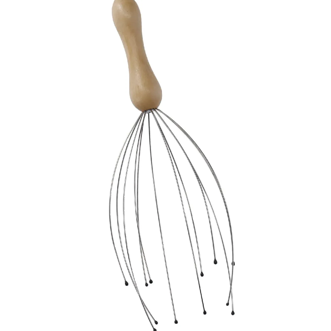 Clearance NANU-NANA Kopfmassagegerät Mit Holzgriff, 25 Cm