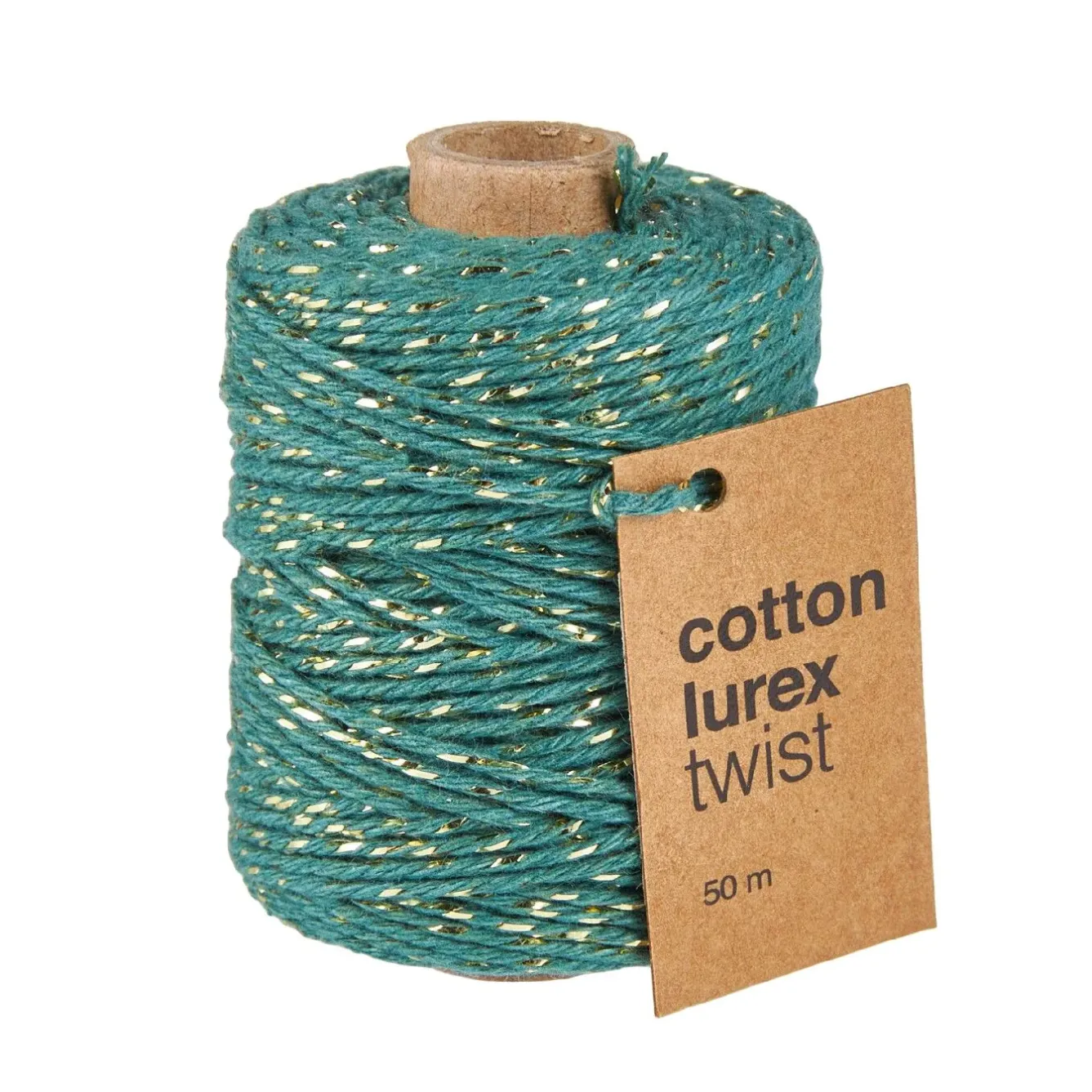 Online NANU-NANA Kordel Lurex, Petrol, 50 M