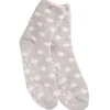 New NANU-NANA Kuschelsocken Anti-Rutsch, Punkte/flieder