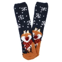 Discount NANU-NANA Kuschelsocken 3D/Xmas, Fuchs