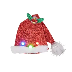 Clearance NANU-NANA LED-Anstecker Xmas, Mütze, Blinkend