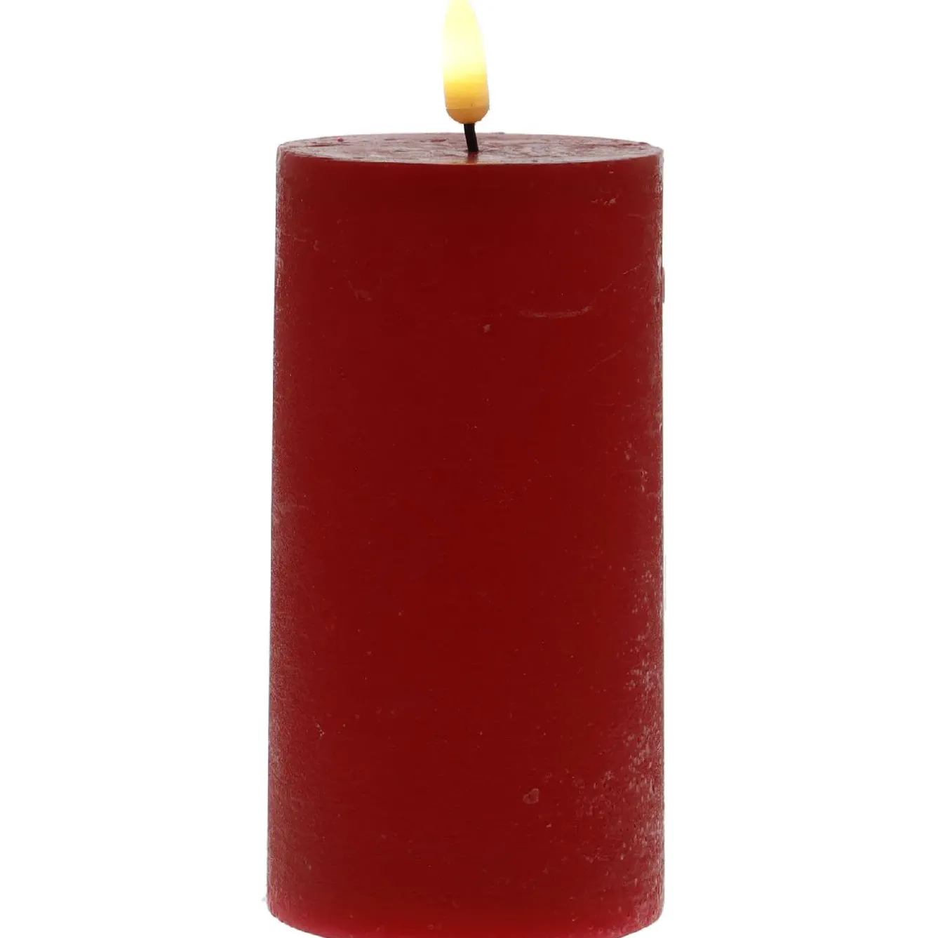Online NANU-NANA LED-Kerze Rustik, Rot, 7 X 17.5 Cm
