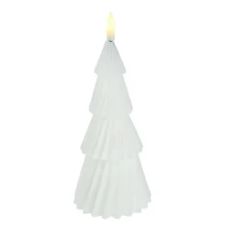 Discount NANU-NANA LED-Kerze Tanne, Weiß, 23 Cm
