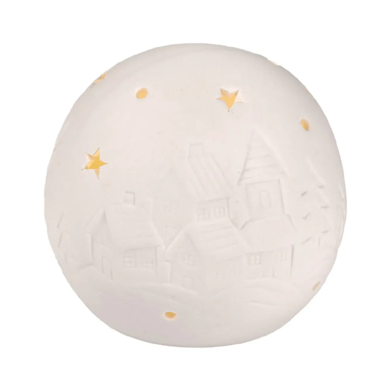 New NANU-NANA LED-Kugel Landschaft, Sterne, 10 Cm