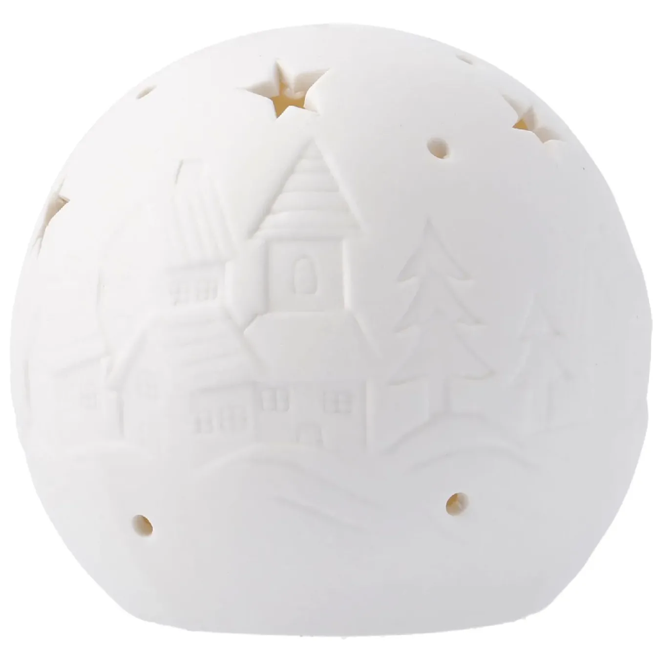 New NANU-NANA LED-Kugel Landschaft, Sterne, 10 Cm