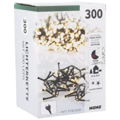 Fashion NANU-NANA LED-Lichterkette, Warm-weiß, 300 LED