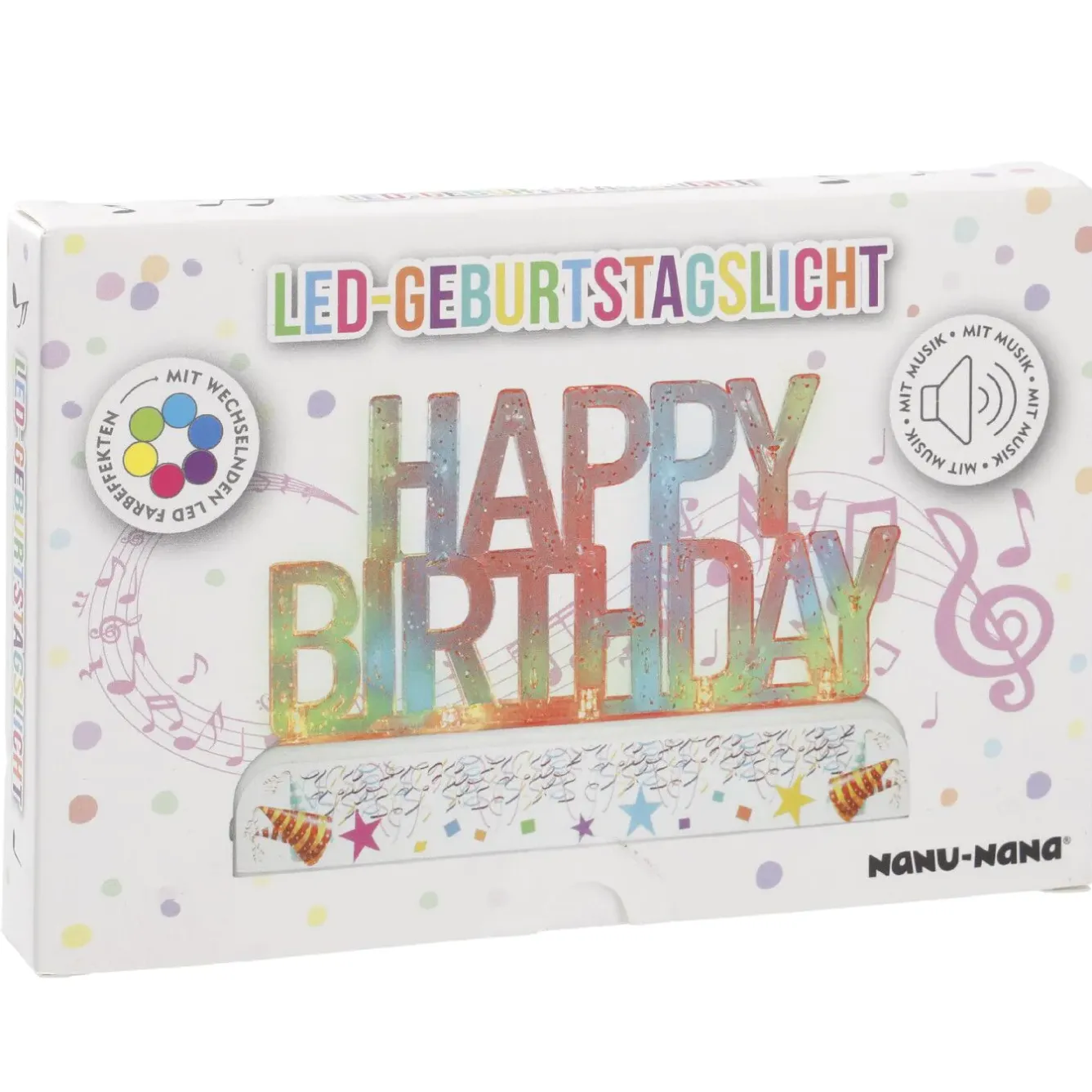 Online NANU-NANA LED-Objekt Happy Birthday Mit Musik