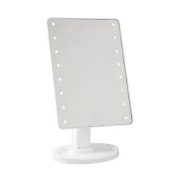 Outlet NANU-NANA LED-Spiegel, Weiß, 31 Cm