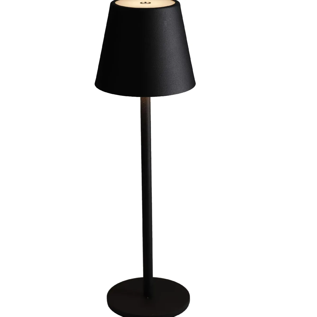 Hot NANU-NANA LED-Tischlampe Akku, Schwarz, 37 Cm