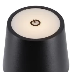 Online NANU-NANA LED-Tischlampe Akku, Schwarz, 28 Cm