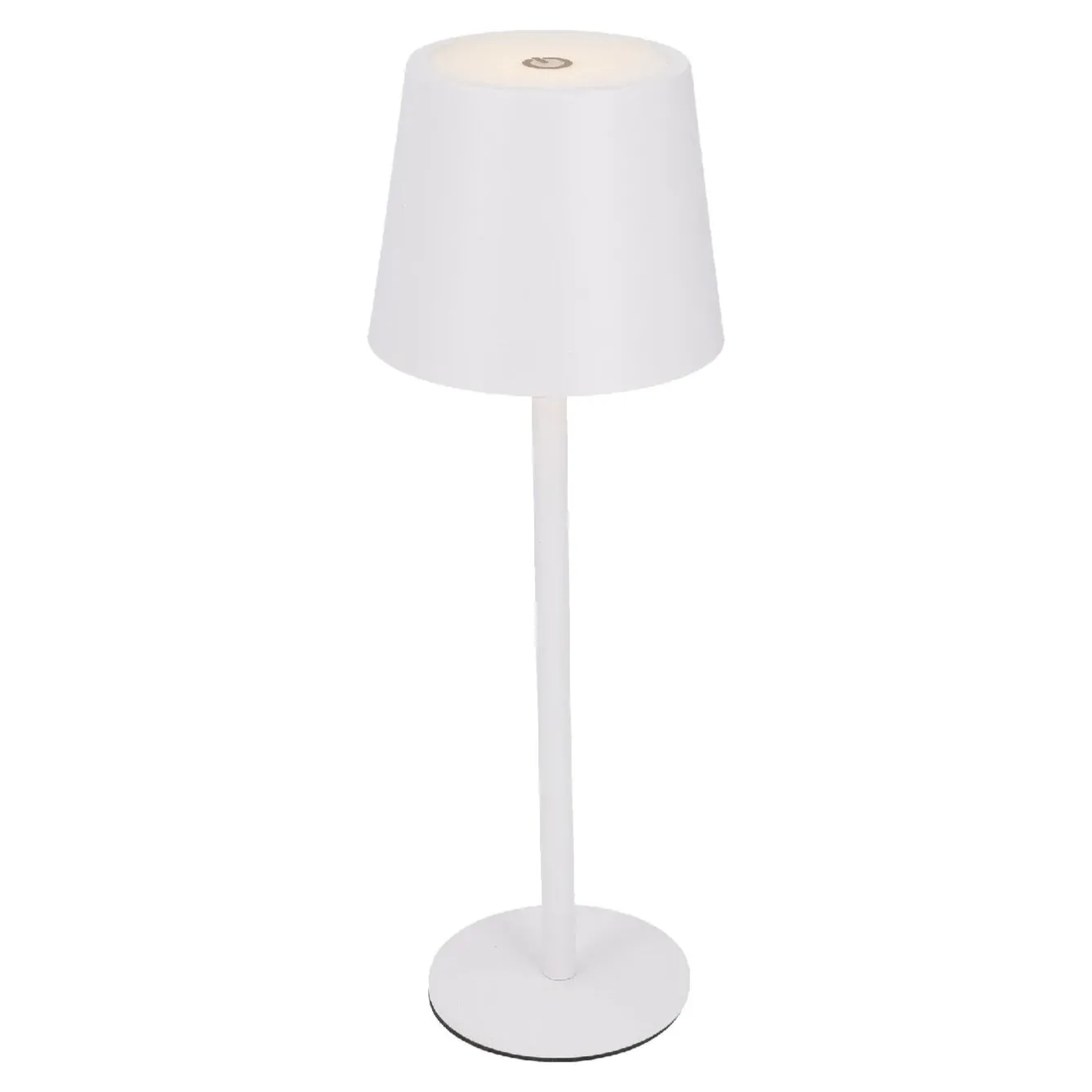 Fashion NANU-NANA LED-Tischlampe Akku, Weiß, 28 Cm
