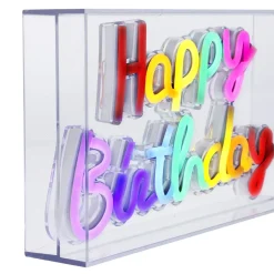 Discount NANU-NANA Lichtbox Neon, Happy Birthday, 23 Cm