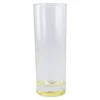 Outlet NANU-NANA Longdrink-Glas Farbboden, Gelb, 300 Ml