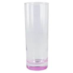 Online NANU-NANA Longdrink-Glas Farbboden, Pink, 300 Ml