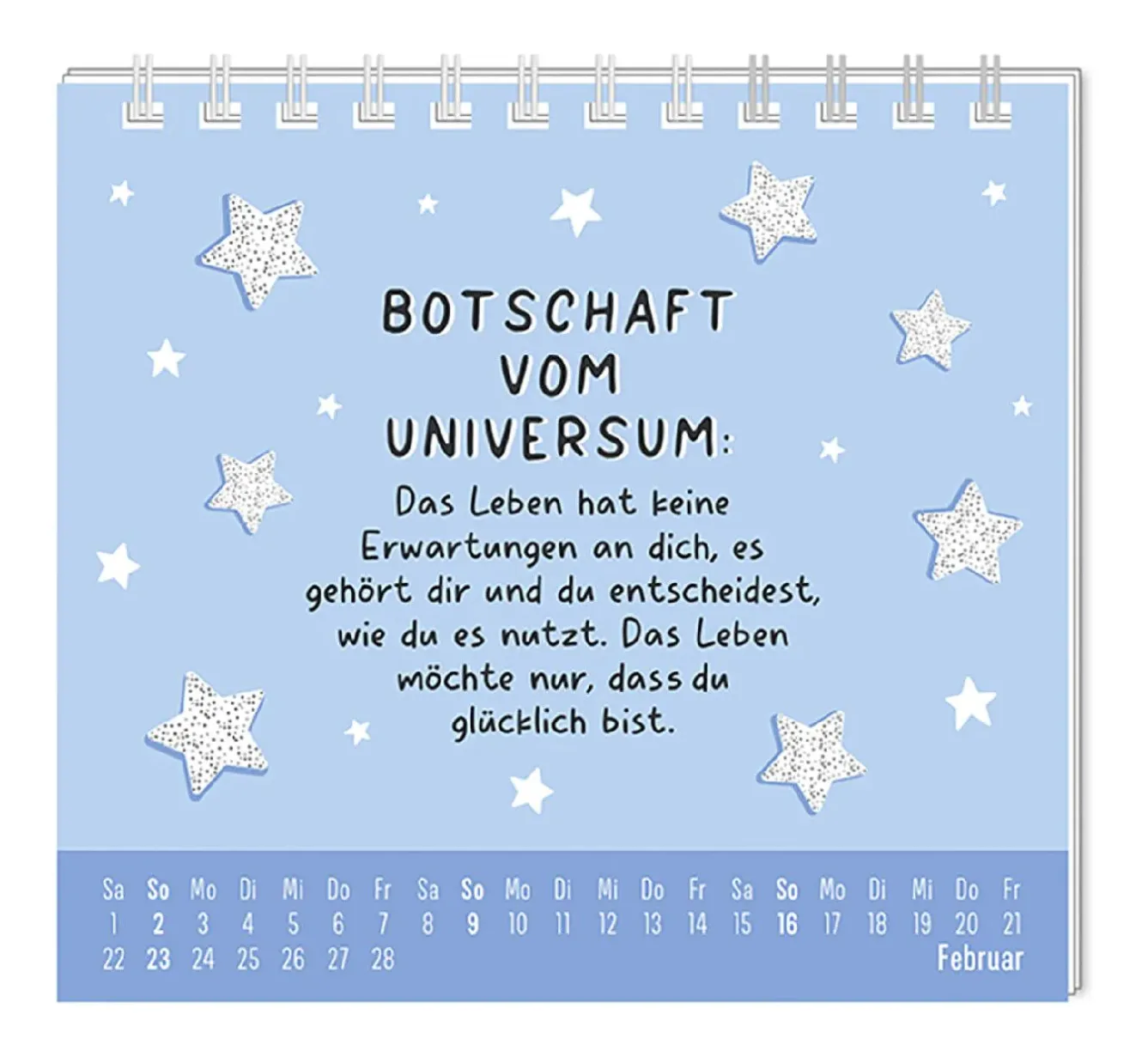 Outlet NANU-NANA Mini-Tischkalender 2025, Der Beste Tag