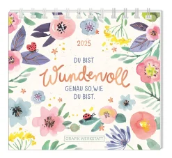 New NANU-NANA Mini-Tischkalender 2025, Floral