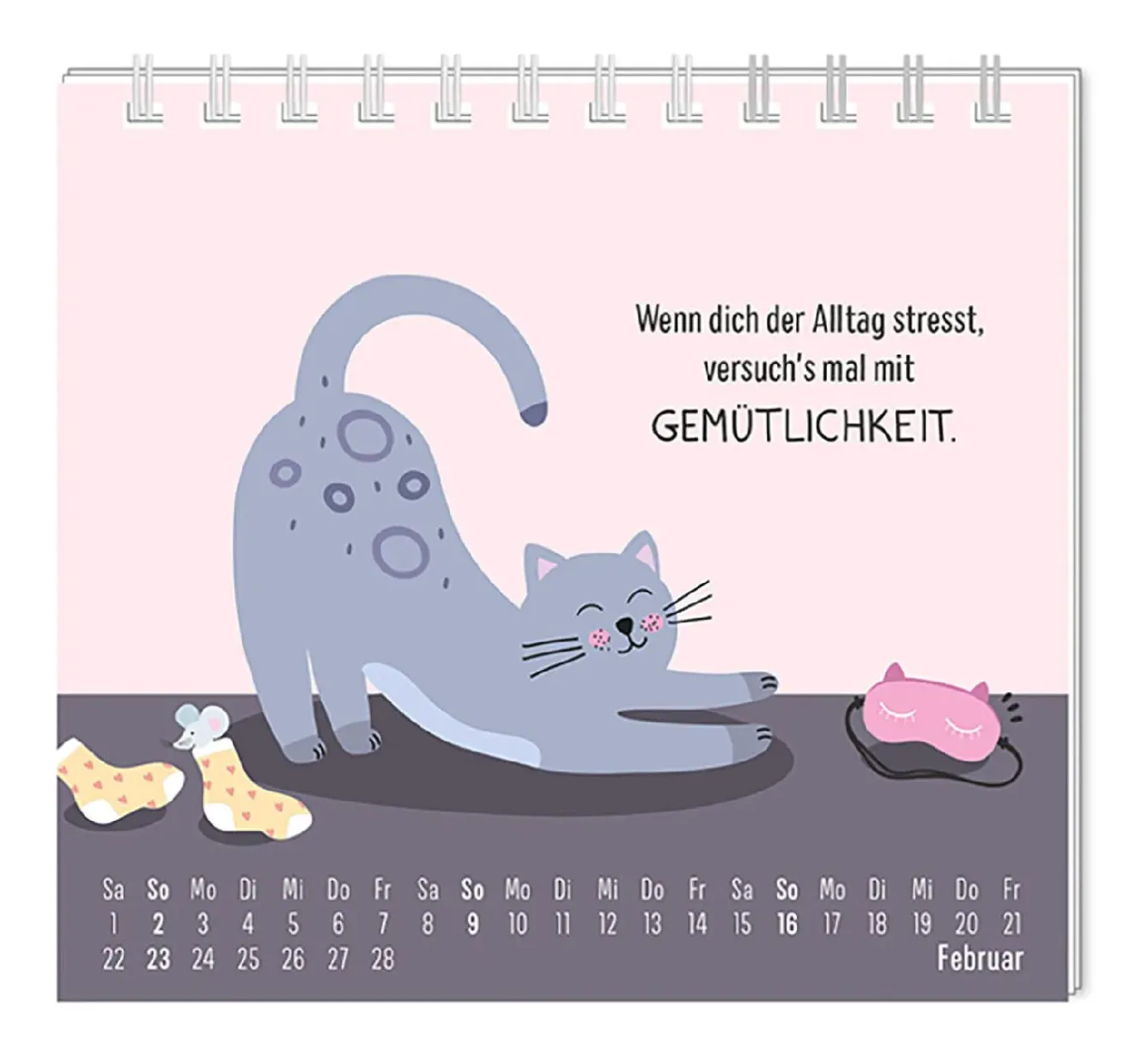Discount NANU-NANA Mini-Tischkalender 2025, Katzen