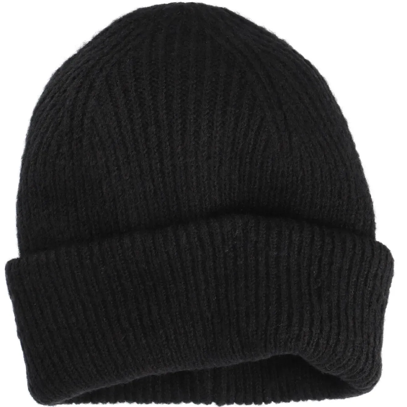 Fashion NANU-NANA Mütze Uni, Schwarz, 23 Cm