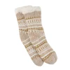 Outlet NANU-NANA Norwegersocken Design, Beige/gold, One Size