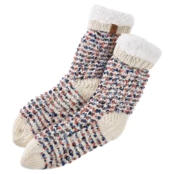 Best NANU-NANA Norweger-Socken Popcorn, Offwhite