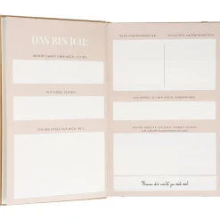 Outlet NANU-NANA Notizbuch Achtsamkeit, Vergiss Dich Nicht, Sand
