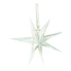 Discount NANU-NANA Papierstern , 3D, Weiß/silber, 18 Cm