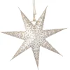 Best NANU-NANA Papierstern Konfetti, Weiß/champagner, 18 Cm