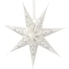 Discount NANU-NANA Papierstern, Weiß/silber, Ornament, 18 Cm