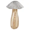 Best NANU-NANA Pilz Holzoptik, Hellbraun, 17 Cm