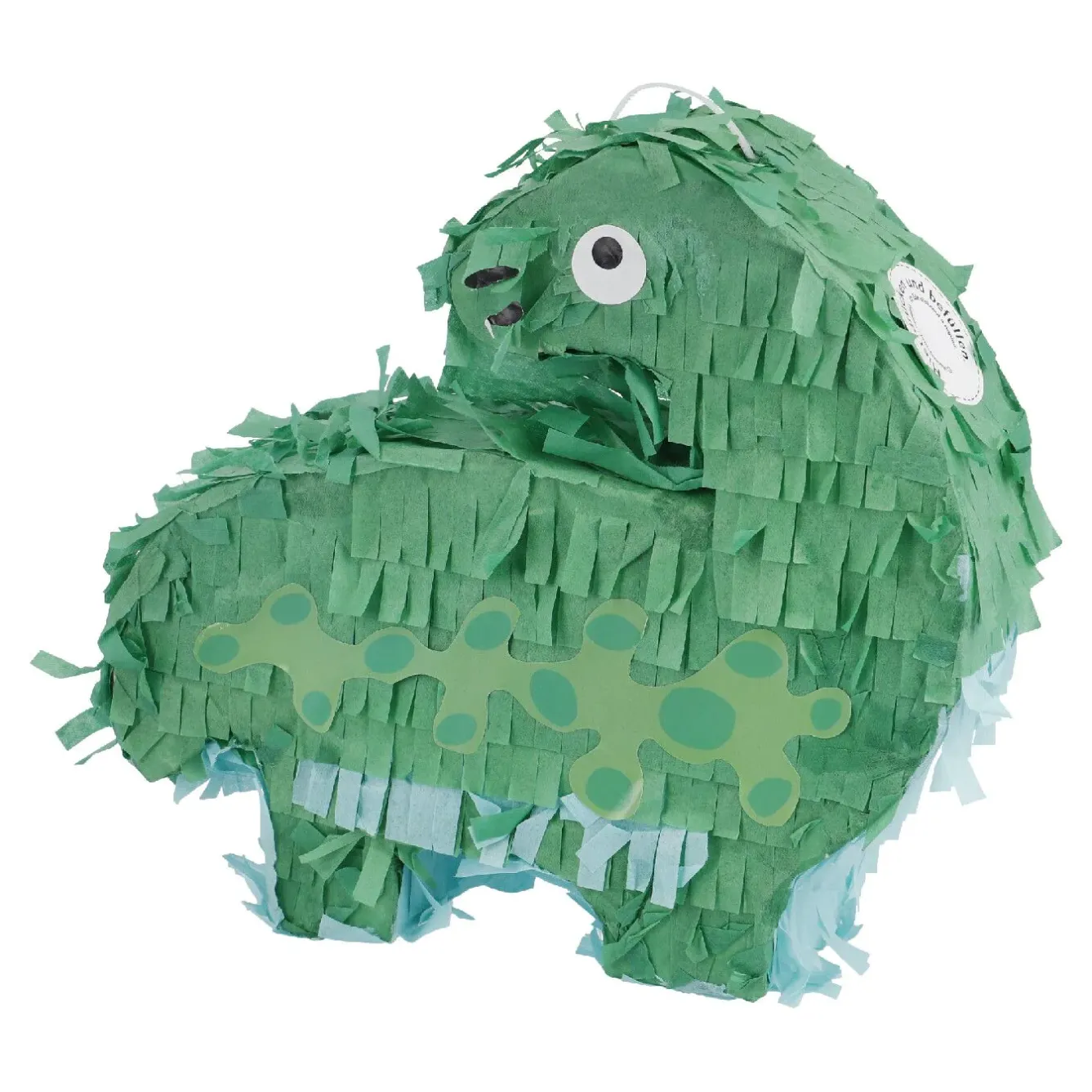 Best NANU-NANA Pinata Mini, Dino/grün, Höhe 16 Cm