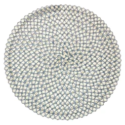 New NANU-NANA Platzset Aurora, Rund/blau, 38 Cm