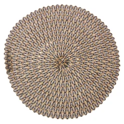Clearance NANU-NANA Platzset Aurora, Rund/schwarz, 38 Cm