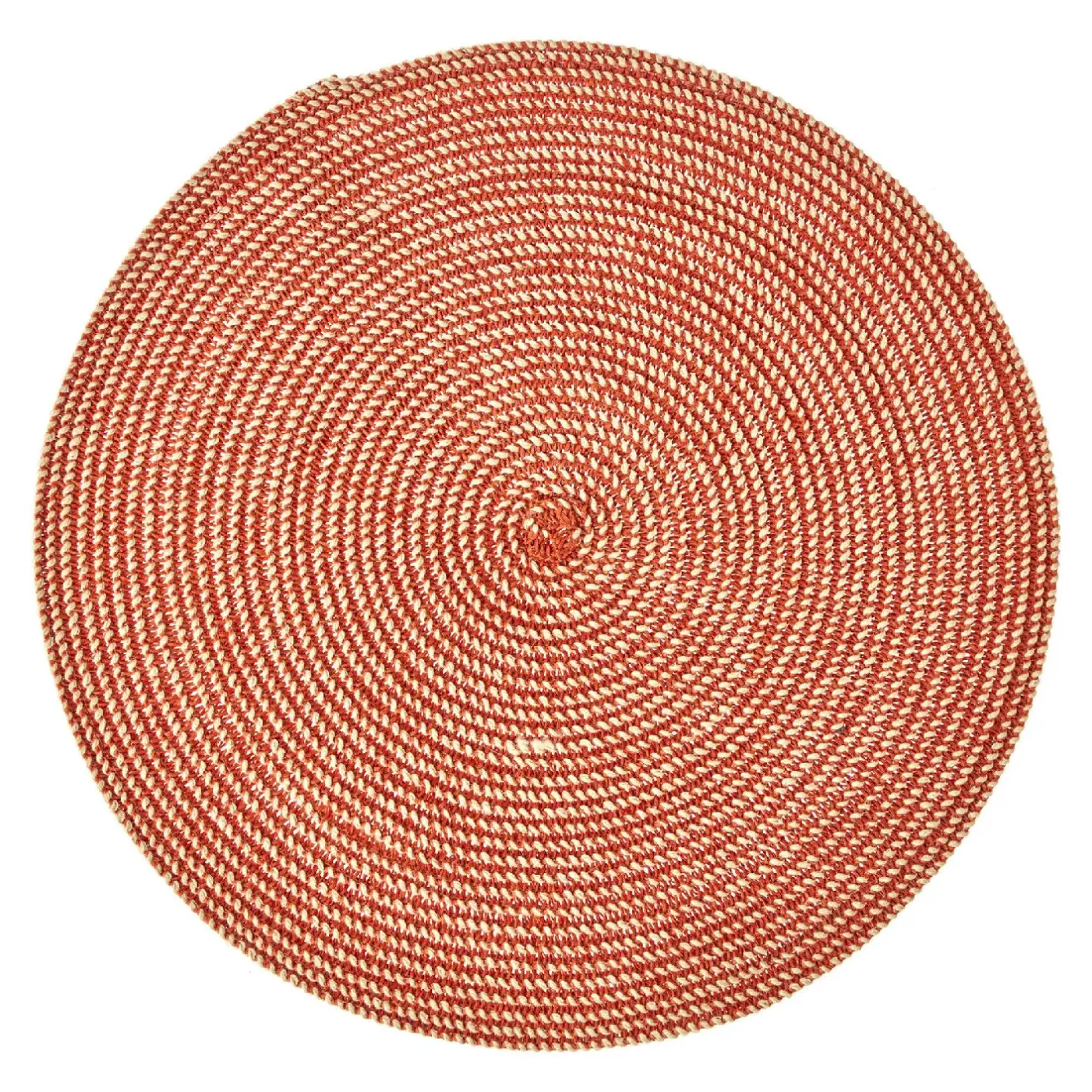 Hot NANU-NANA Platzset Olana, Rund/terracotta, 38 Cm