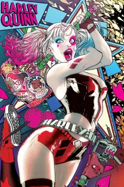 Best NANU-NANA Poster Batman Harley Quinn Neon, Nr. 45
