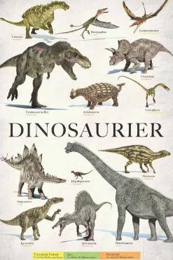 Fashion NANU-NANA Poster Dinosaurier, Nr. 157