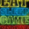 Hot NANU-NANA Poster Eat Sleep Game Repeat, Nr. 70