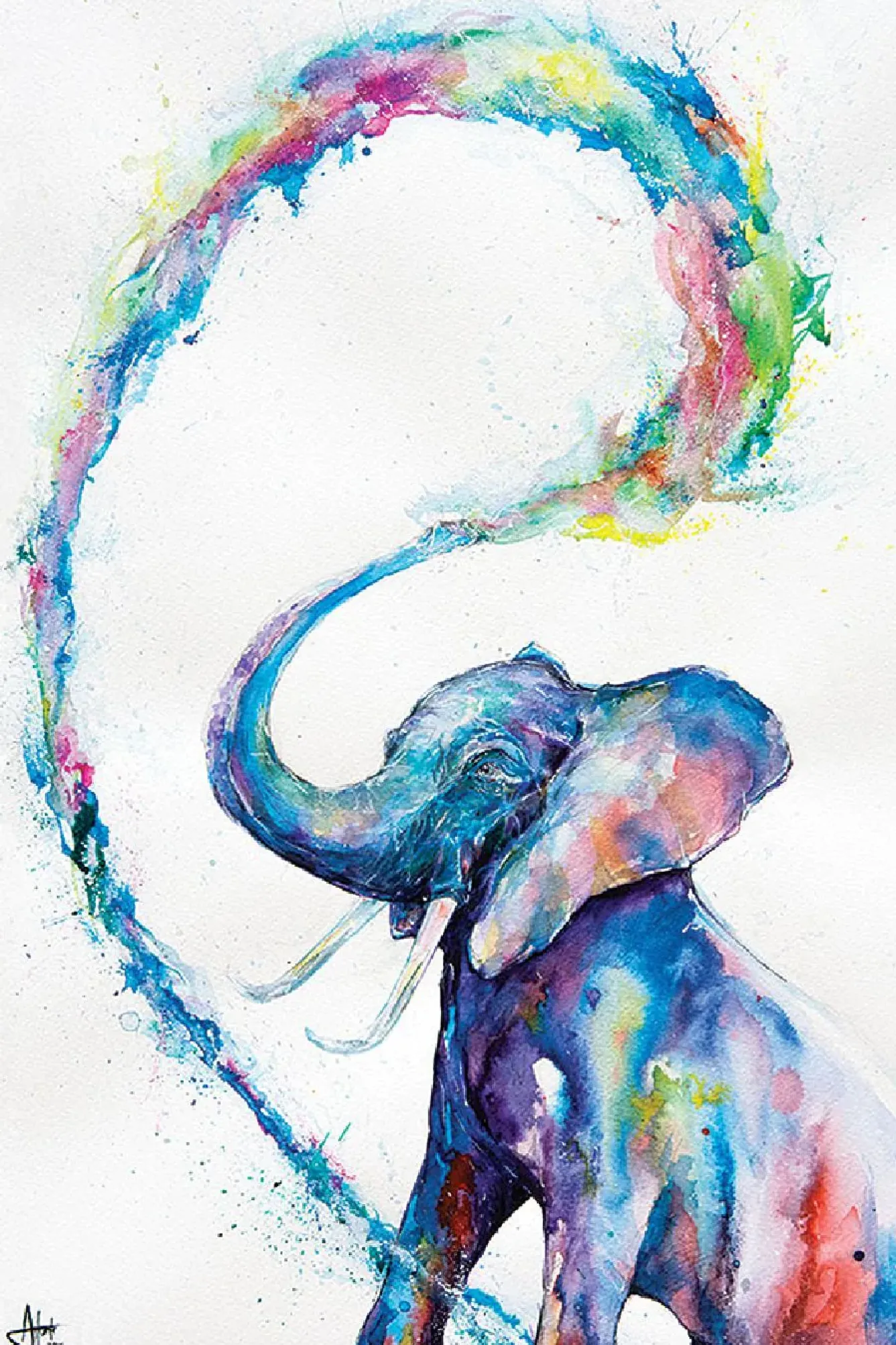 Online NANU-NANA Poster Elephant - Marc Allante, Nr. 104