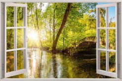 Fashion NANU-NANA Poster Forest Window, Nr. 138