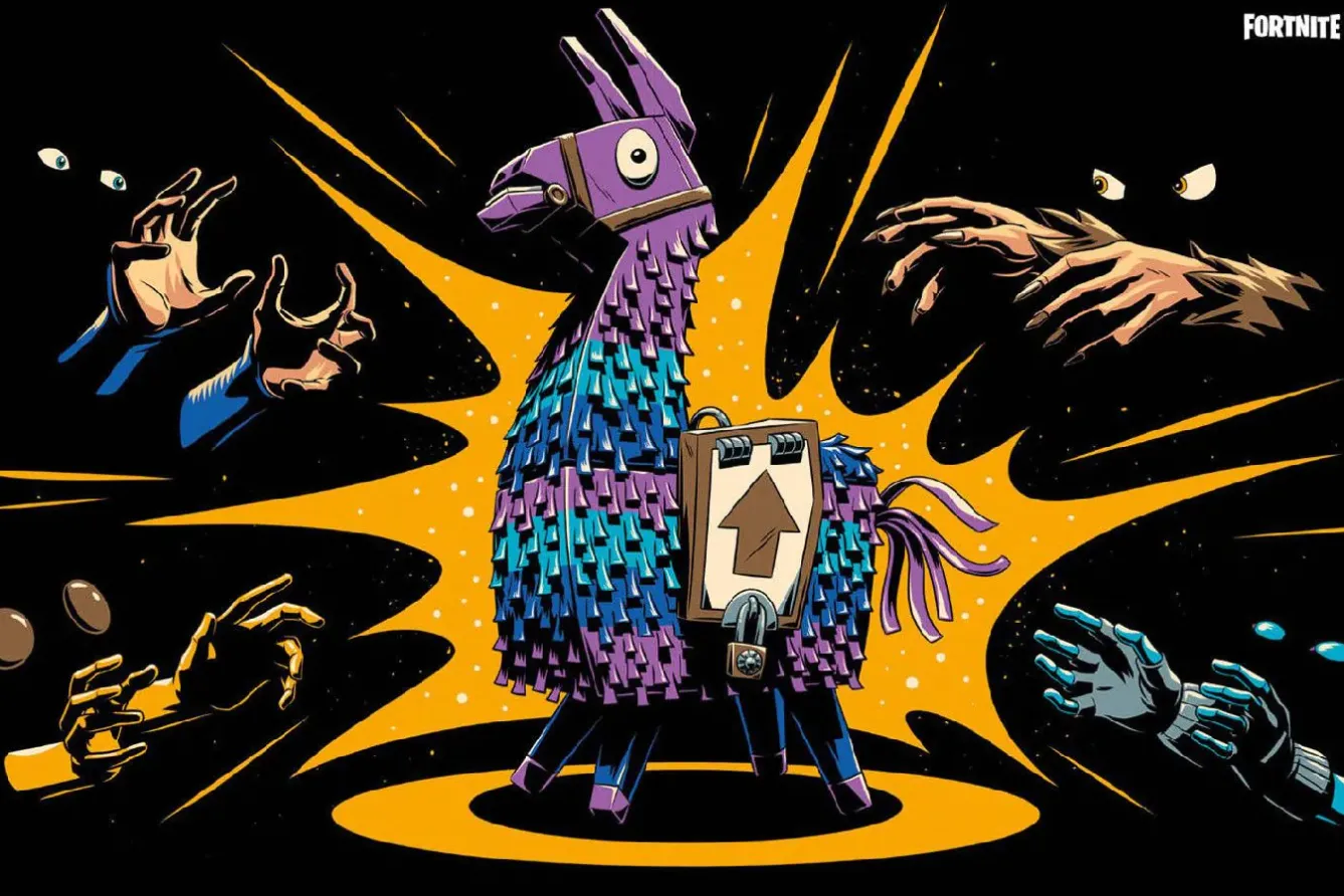 Outlet NANU-NANA Poster Fortnite - Loot Llama, Nr. 6